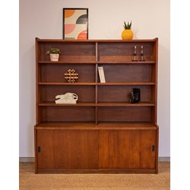 Grande bibliothèque en chêne n°699