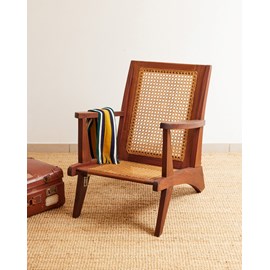 Ernest, le fauteuil en teck massif n°716