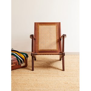 Ernest, le fauteuil en teck massif n°716