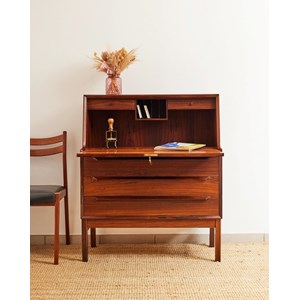 Secrétaire en palissandre branderup møbelfabrik n°140