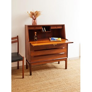 Secrétaire en palissandre branderup møbelfabrik n°140
