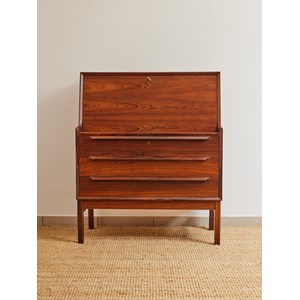 Secrétaire en palissandre branderup møbelfabrik n°140