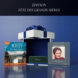 Prose – coffret spécial fête des grands-mères – lecteur livre audio + 2 titres