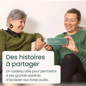 Prose – coffret spécial fête des grands-mères – lecteur livre audio + 2 titres
