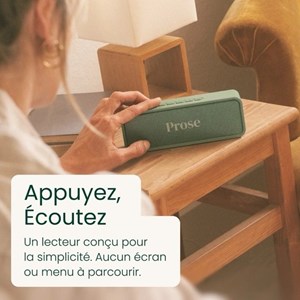 Prose – coffret spécial fête des grands-mères – lecteur livre audio + 2 titres