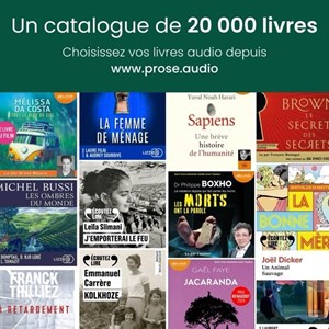 Prose – coffret spécial fête des grands-mères – lecteur livre audio + 2 titres