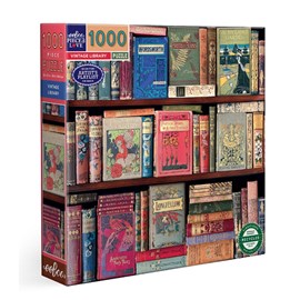 Puzzle 1000 pieces - vintage library