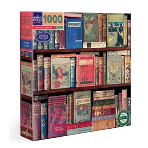 Puzzle 1000 pieces - vintage library