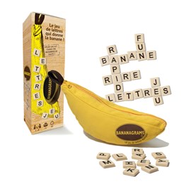 Jeu de societe - bananagrams - boite