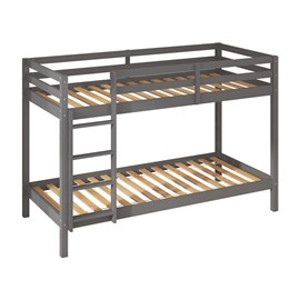 Lit superposé 90x200 jip - gris