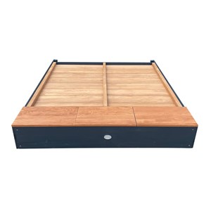 Bac à sable mandy xl anthracite-marron