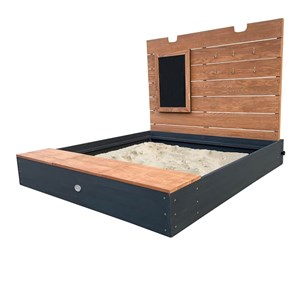 Bac à sable mandy xl anthracite-marron