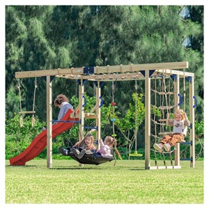 Structure boris toboggan rouge