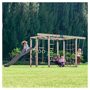 Structure boris toboggan gris