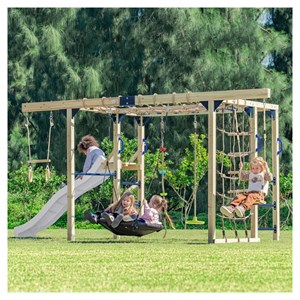 Structure boris toboggan blanc