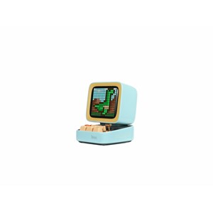 Enceinte pixel art & micro karaoké ditoo mic 5m bleu - divoom
