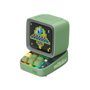 Enceinte bluetooth retro pc pixel art ditoo-pro vert - divoom