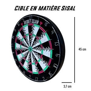 Kit complet armoire & jeu de fléchettes - reset club®