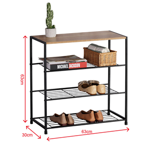 Botti meuble à chaussures 63x30cm chêne