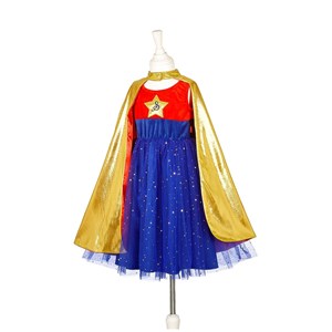 Costume super hero girl 5 - 7 ans