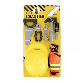 Set accessoires et veste chantier