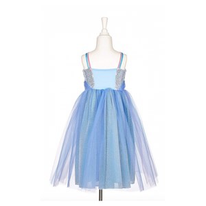 Robe bleu et argent celena 5-7ans