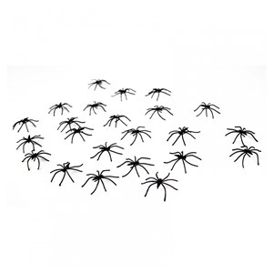 Sachet de 30 fausses araignées