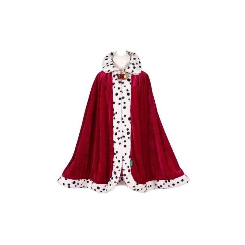 Cape rouge roi louis 4-8 ans