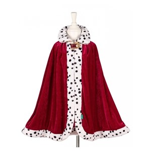 Cape rouge roi louis 4-8 ans