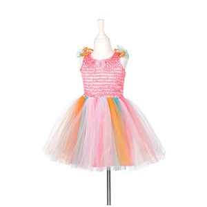 Robe de fe e rose pour 5­-7 ans