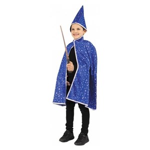 Cape et chapeau de magicien