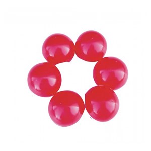 Nez de clown rouge en plastique