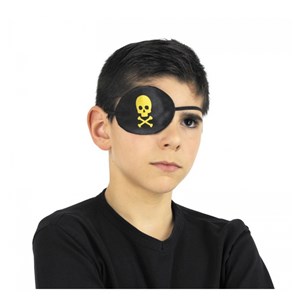 Cache oeil pirate tissu enfant
