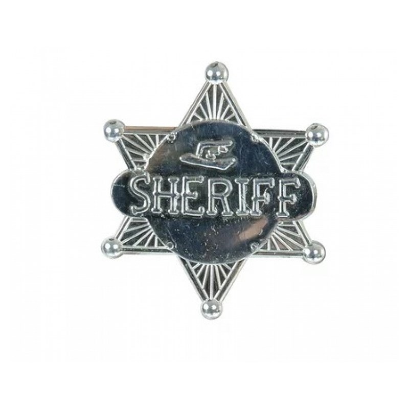 Etoile de sheriff accessoire deguisement