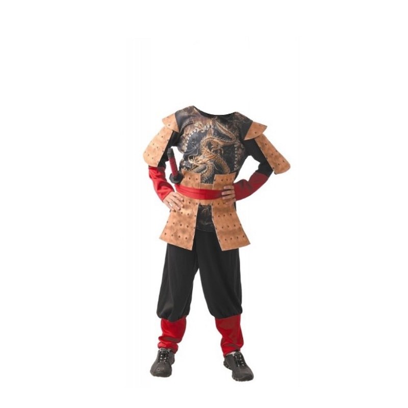 Partypro - Costume ninja dragon 4 6 ans