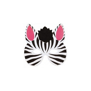 Masque pour enfant zebre eva