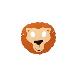 Masque en mousse modele lion
