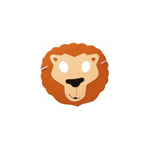 Masque en mousse modele lion