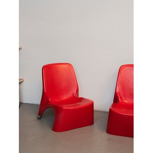 Paire de fauteuils en fibre de verre n°871