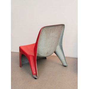 Paire de fauteuils en fibre de verre n°871