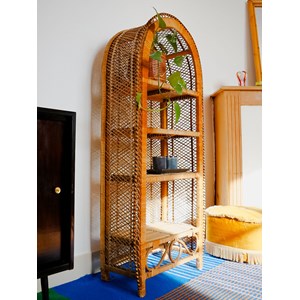 Grande bibliothèque en osier n°698