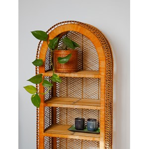 Grande bibliothèque en osier n°698