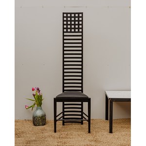 Claude, la chaise en bois noir n°1008