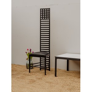 Claude, la chaise en bois noir n°1008