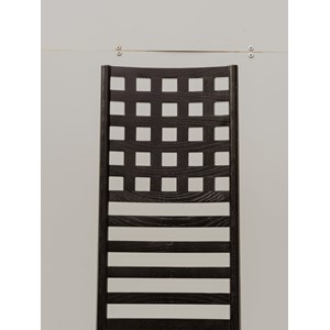 Claude, la chaise en bois noir n°1008