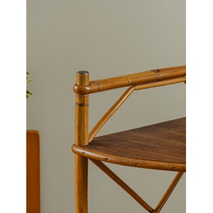 Gaëlle, l'étagère d'angle en rotin n°714