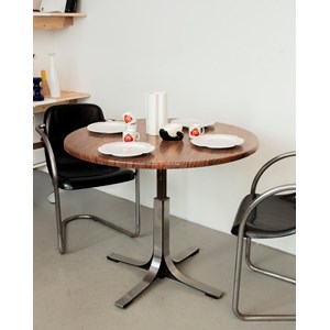 Table en métal et formica réglable n°1085