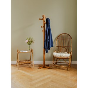 Porte-manteau vintage en bois n°261