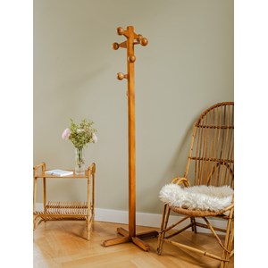 Porte-manteau vintage en bois n°261