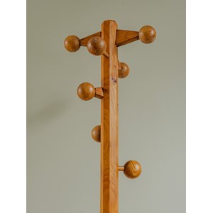 Porte-manteau vintage en bois n°261